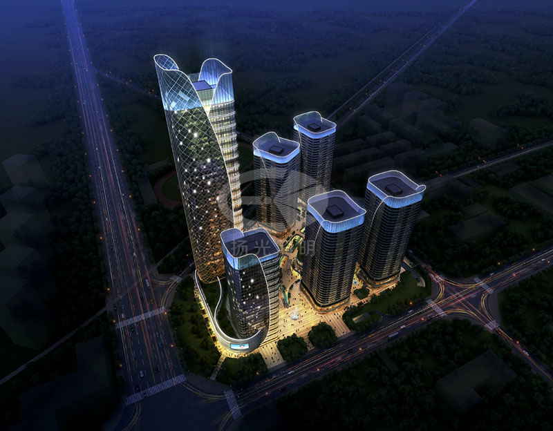 商務(wù)大廈景觀照明 商務(wù)大廈景觀照明