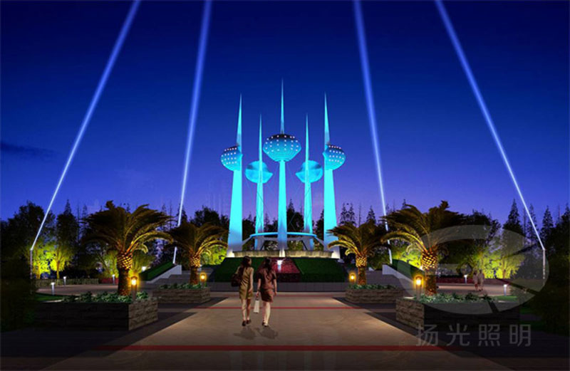 城市廣場景觀亮化設(shè)計