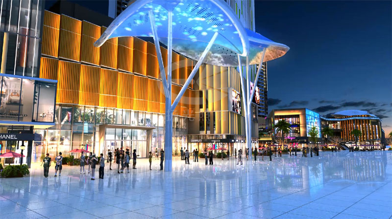 商業(yè)廣場(chǎng)夜景亮化設(shè)計(jì) 商業(yè)廣場(chǎng)夜景亮化設(shè)計(jì)