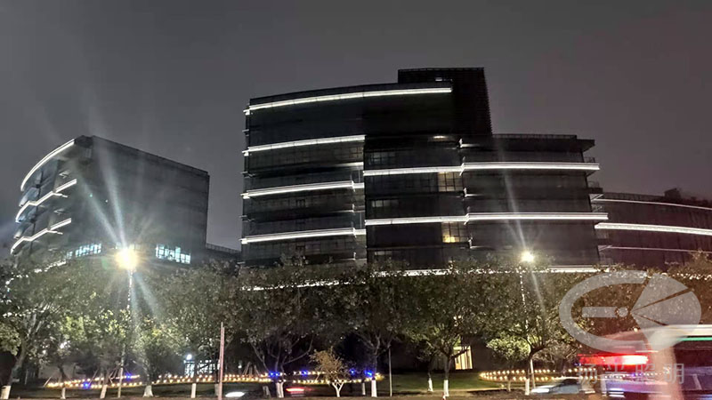 東莞中集智谷產(chǎn)業(yè)園景觀(guān)照明工程夜景圖